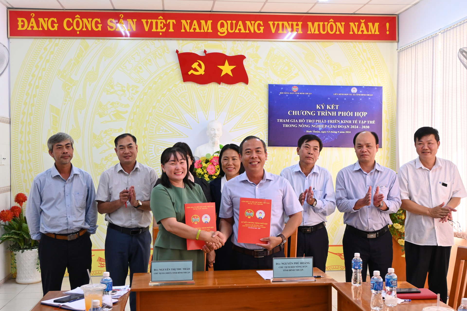 'Bắt tay' hỗ trợ kinh tế tập thể Bình Thuận phát triển