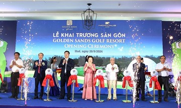 Khai trương tuyệt phẩm sân gôn nơi miền di sản cố đô Huế Golden Sands Golf Resort