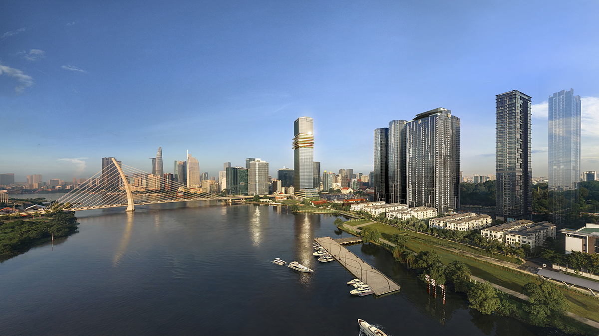 Marina Central Tower: Biểu tượng thương mại đẳng cấp tại quảng trường ven sông của TP.HCM