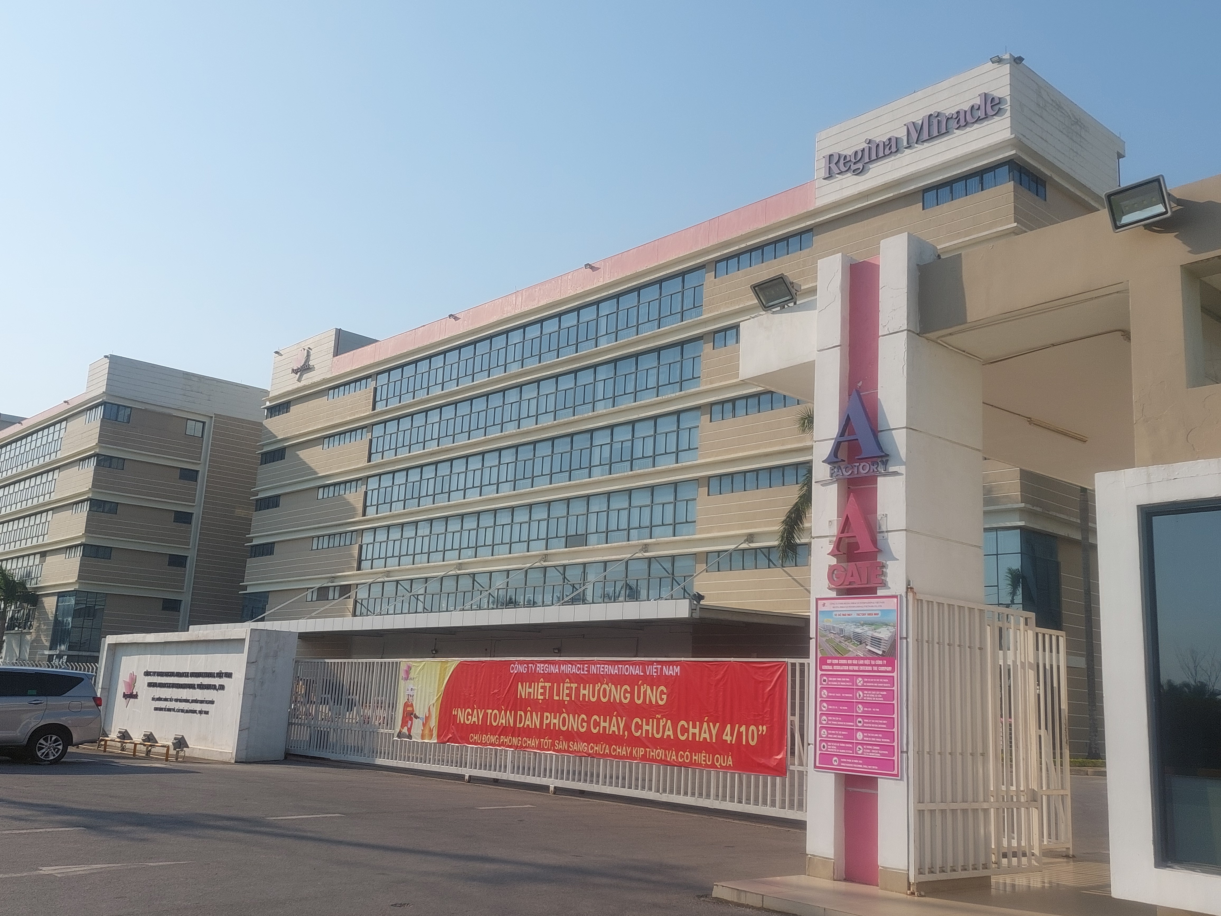 Regina Miracle International Việt Nam bị xử phạt 320 triệu đồng vì không có giấy phép môi trường