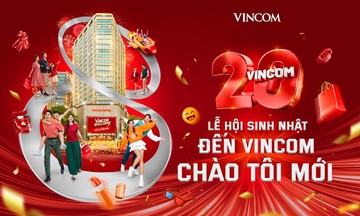 Sinh nhật Vincom 20 năm khai màn mùa lễ hội rực rỡ nhất trong năm