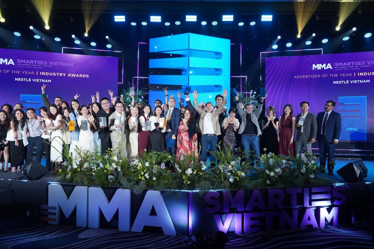 Nestlé Việt Nam được vinh danh là 'Nhà quảng cáo của năm' tại MMA Awards 2024