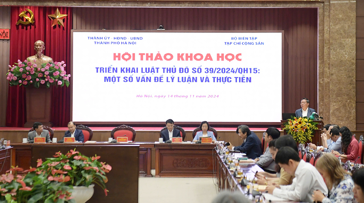 Đưa Luật Thủ đô vào cuộc sống, tạo động lực phát triển