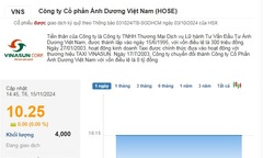 Cổ phiếu Vinasun chao đảo ngày cổ đông Tael Two Partners rút lui hoàn toàn