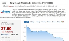 Cổ phiếu KBC chạm sàn sau động thái của loạt ‘cá mập’