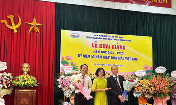 Trường Cao đẳng Kinh tế - Kỹ thuật Trung ương khai giảng năm học mới