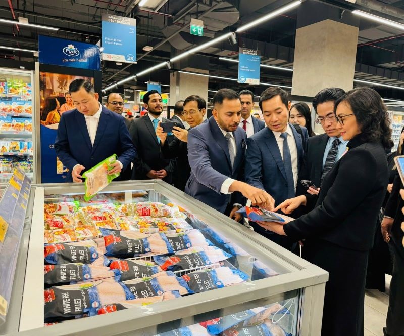 Tập đoàn Lulu của UAE có kế hoạch tăng cường nhập khẩu hàng hóa từ Việt Nam