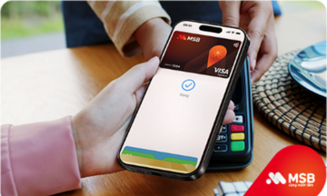 MSB đẩy mạnh thanh toán không tiếp xúc qua Apple Pay