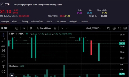 Cổ phiếu của doanh nghiệp chỉ có 3 nhân viên tăng 600% từ đầu năm, ‘ghế nóng’ biến động liên tục