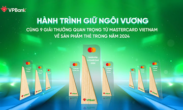 Mastercard vinh danh VPBank với 9 giải thưởng danh giá