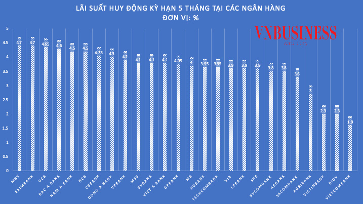 Đầu năm, lãi suất tiết kiệm tăng sát trần