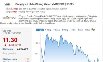 VNDirect: Nguy cơ đánh mất thị phần môi giới, cổ phiếu rơi về đáy