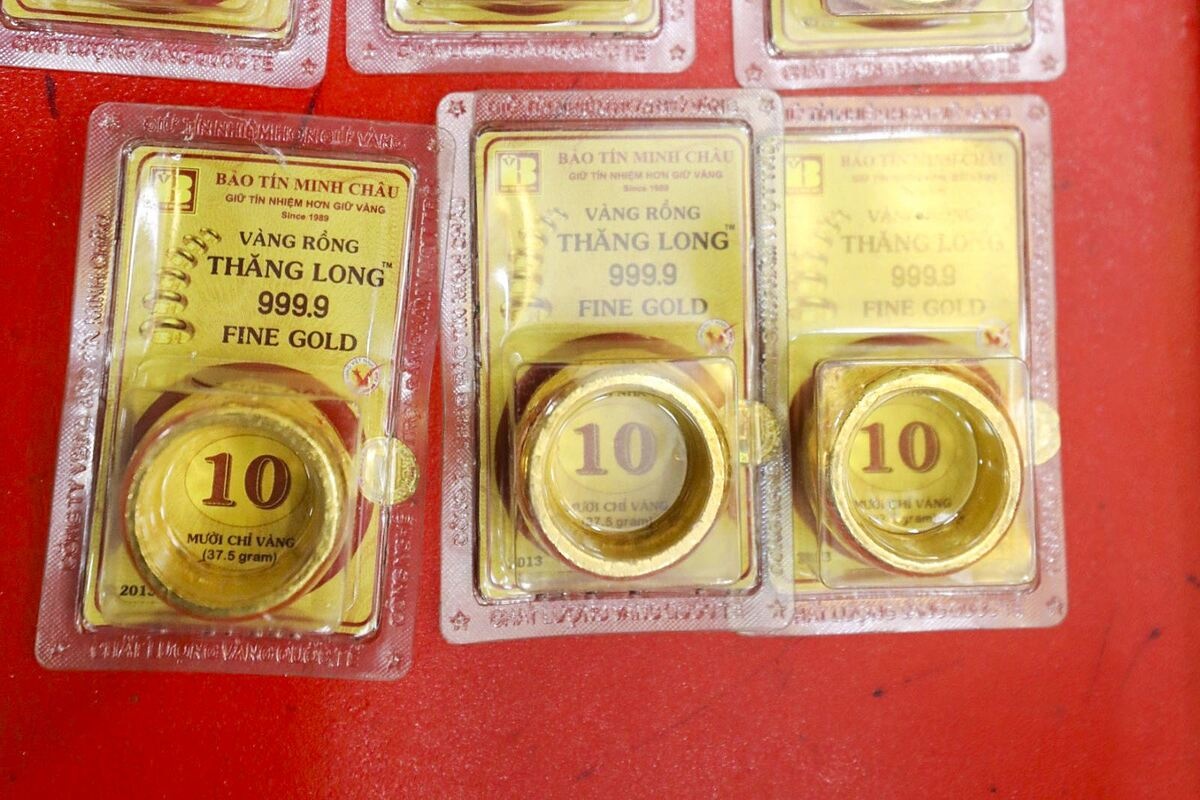 Giá vàng nhẫn quay đầu giảm tới 400.000 đồng/lượng