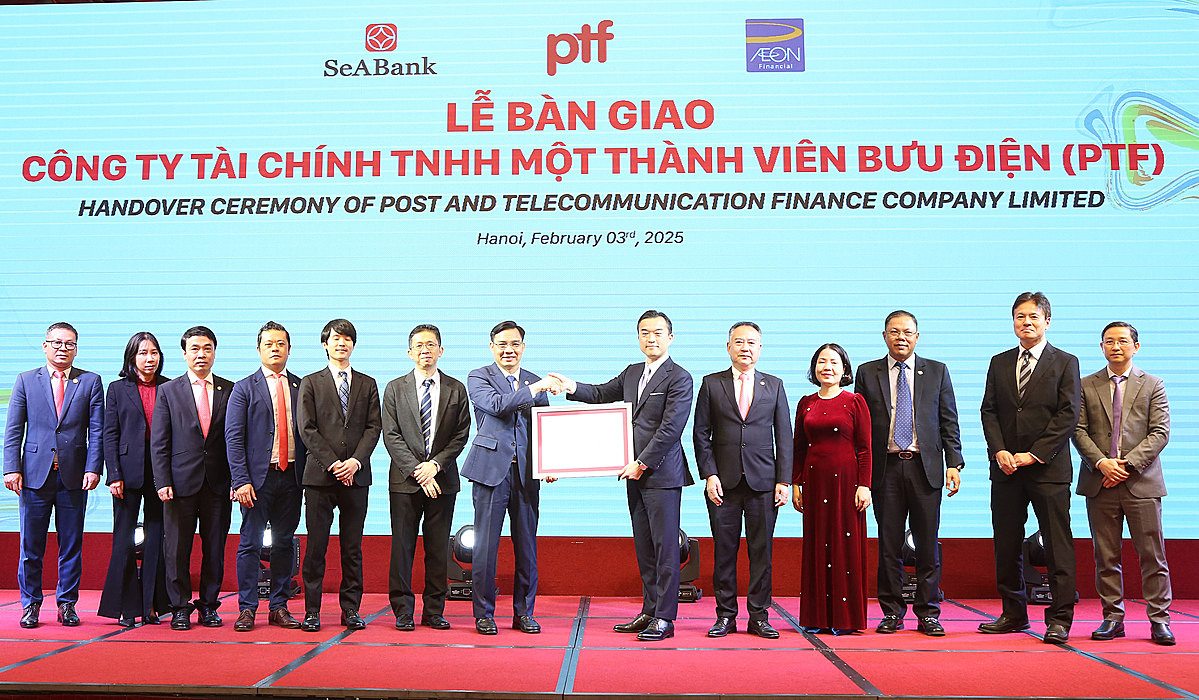 SeABank hoàn tất chuyển nhượng Công ty Tài chính PTF cho AEON Financial Service