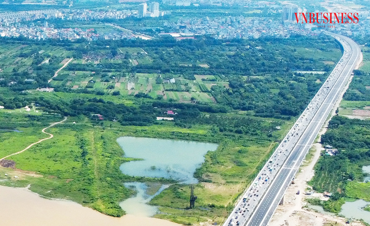 Giữa loạt bom tấn hạ tầng, đất nền ven sông Hồng 'nóng bỏng tay'
