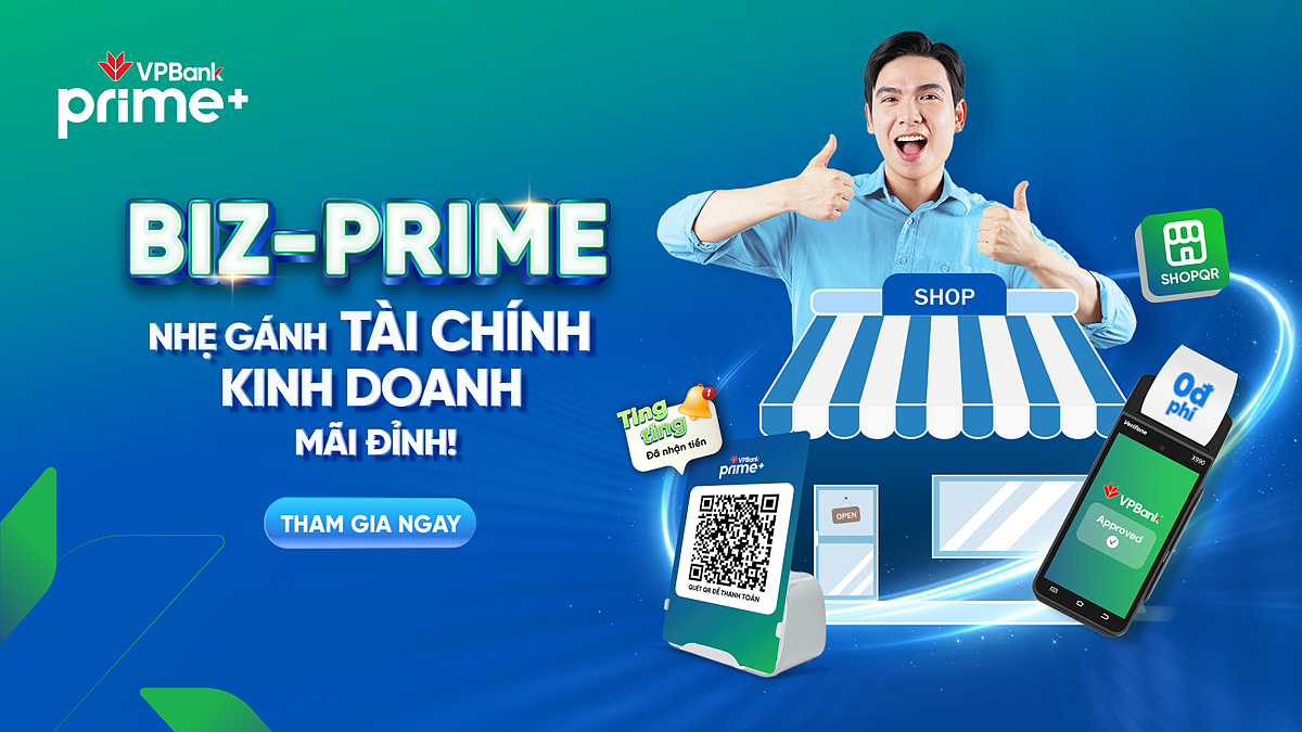 VPBank tặng loa thông báo số dư - giải pháp quản lý tài chính hiện đại cho hộ kinh doanh