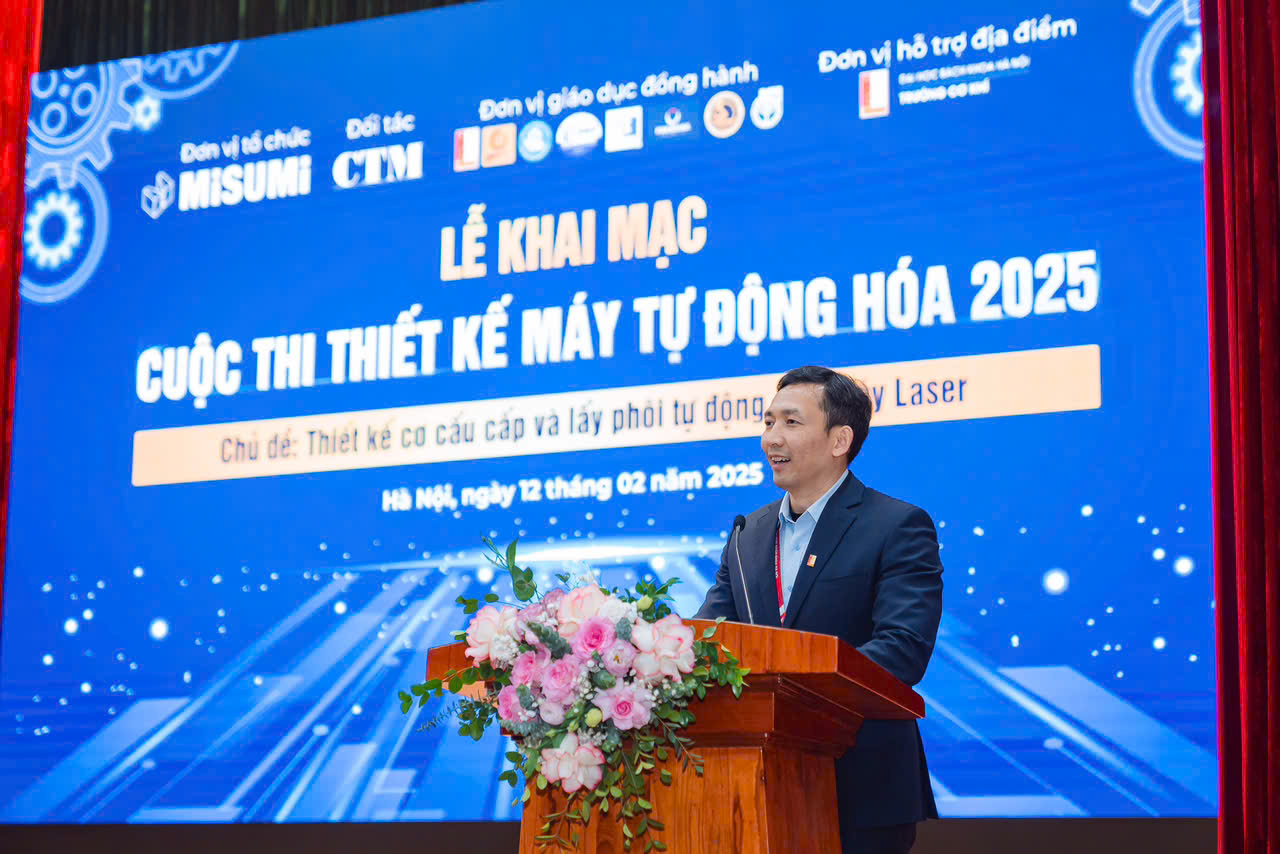 Cuộc thi Thiết kế Máy tự động hóa 2025: Lần đầu tiên doanh nghiệp đặt bài toán thực tế cho kỹ sư trẻ tương lai
