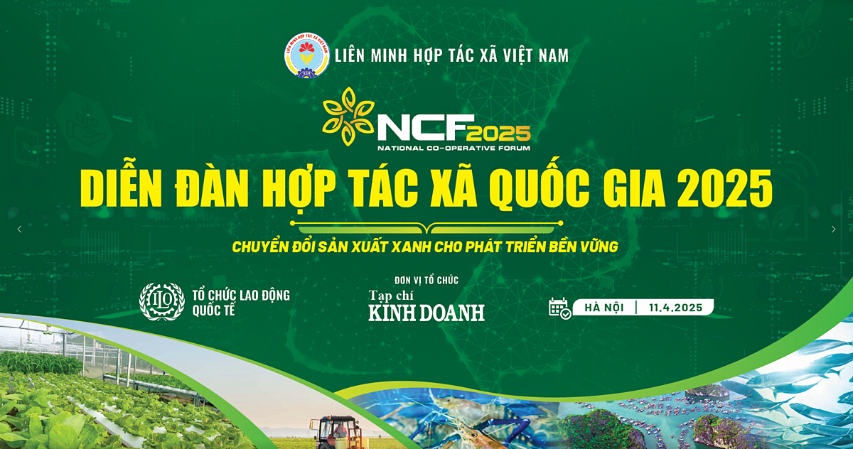 Đột phá chuyển đổi xanh tại Diễn đàn Hợp tác xã Quốc gia 2025