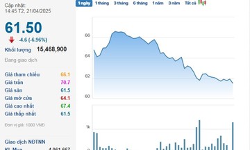 Cổ phiếu VIC lại giảm sàn, VN-Index nguy cơ thủng 1.200 điểm