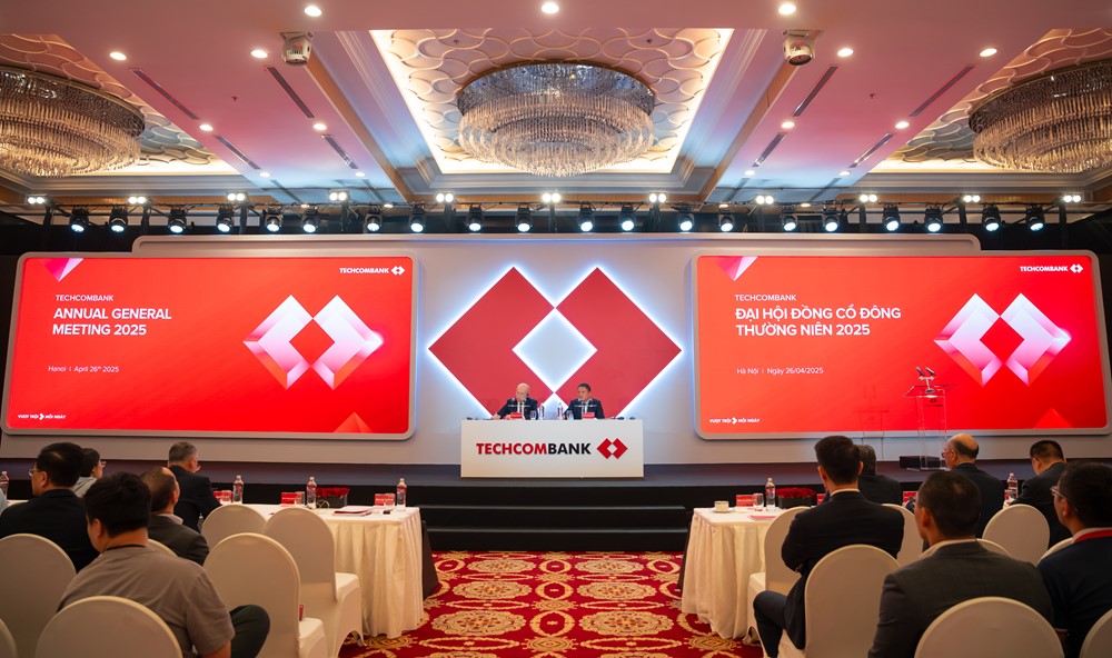 Techcombank đặt mục tiêu lợi nhuận trước thuế 31.500 tỷ trong năm 2025