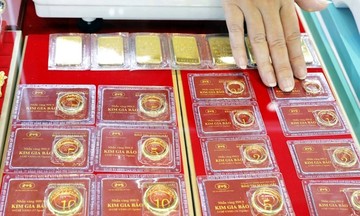 Tăng vọt 3 triệu đồng, vàng miếng áp sát đỉnh cũ 123 triệu đồng/lượng