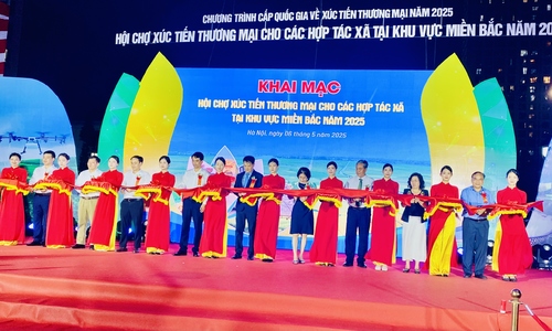 Hội chợ xúc tiến thương mại HTX miền Bắc 2025: Tăng tốc liên kết vùng, mở rộng thị trường tiêu thụ