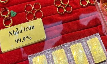 Vàng miếng lấy lại mốc 122 triệu đồng/lượng