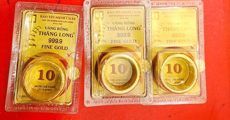 Giá vàng nhẫn và vàng miếng đảo chiều, giảm mạnh cả triệu đồng/lượng
