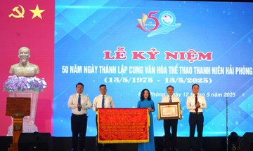 Cung Văn hóa Thể thao Thanh niên Hải Phòng kỷ niệm 50 năm ươm mầm tài năng thanh, thiếu niên