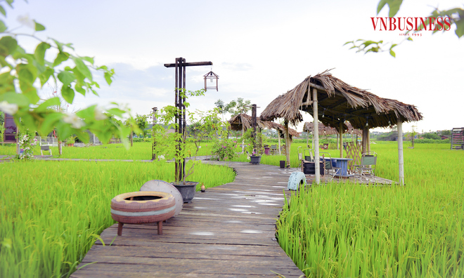 <p
<span style="line-height:107%;"“Tôi muốn tạo ra một không gian để mọi người có thể thư giãn, hít thở không khí trong lành của đồng quê,” chị Trâm Anh tâm sự.</span</p