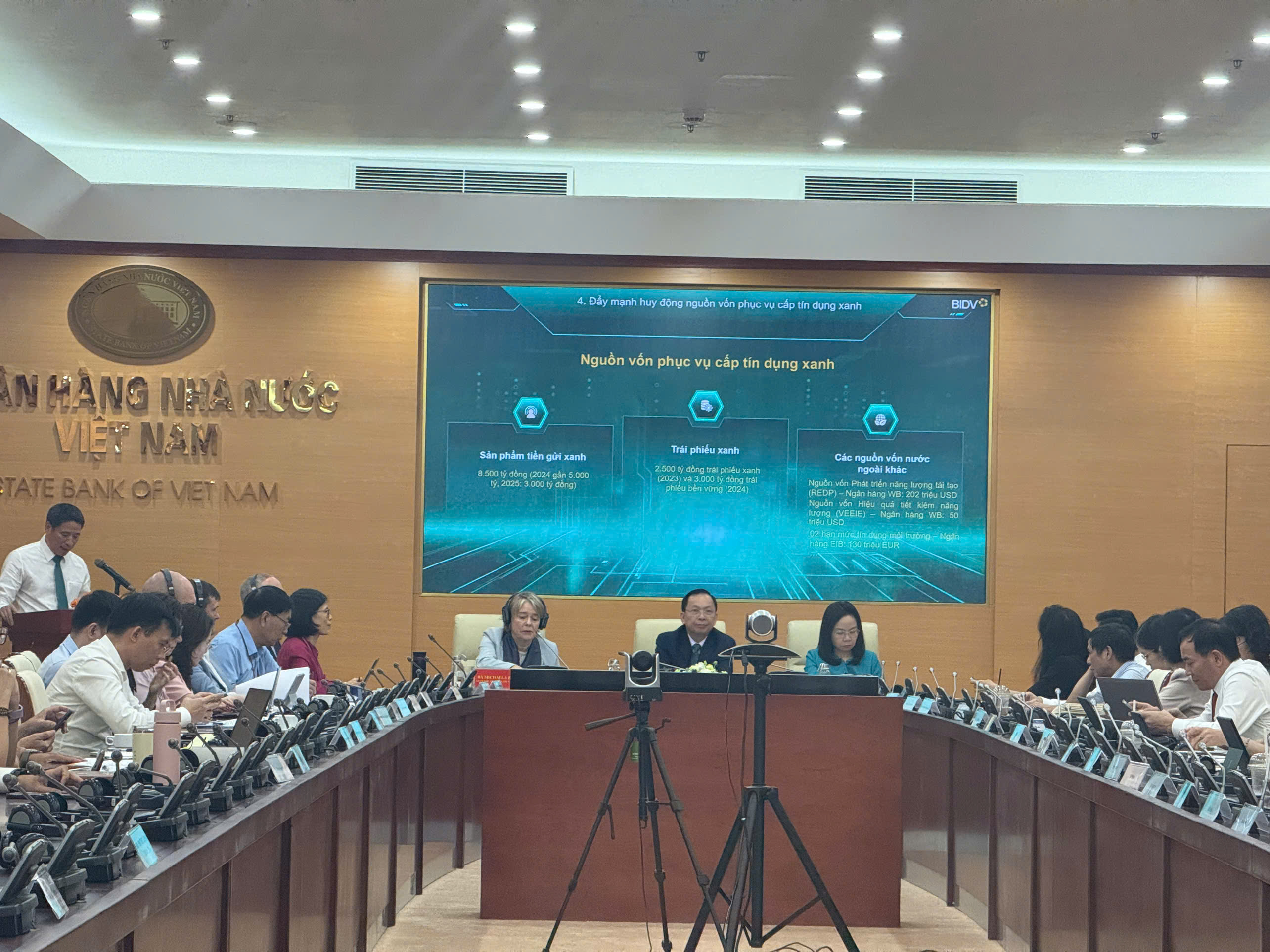 Tăng trưởng bình quân dư nợ tín dụng xanh đạt trên 21%/năm
