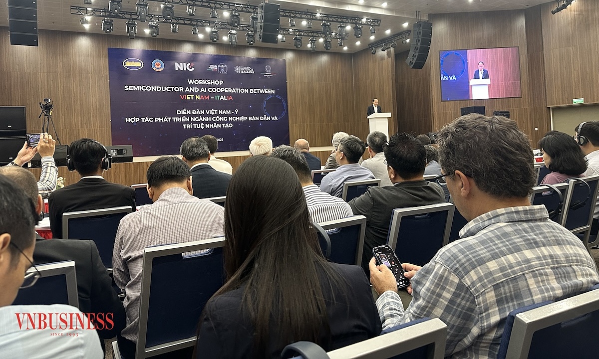 Việt Nam - Ý hợp tác phát triển công nghiệp bán dẫn và trí tuệ nhân tạo