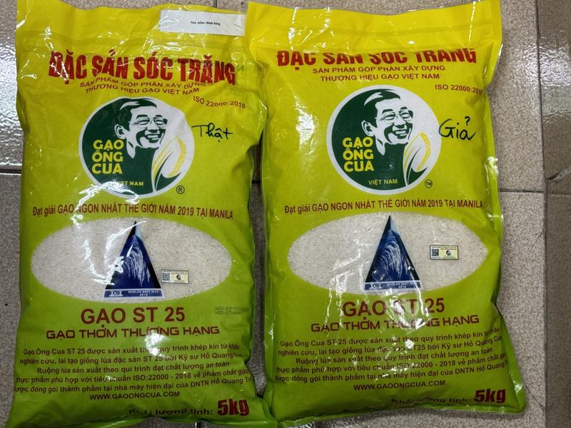 Gạo giả len lỏi thị trường, làm tổn hại giá trị thương hiệu gạo Việt