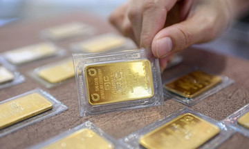 Vàng miếng tăng nhẹ 300.000 đồng/lượng sau tuần nhiều biến động