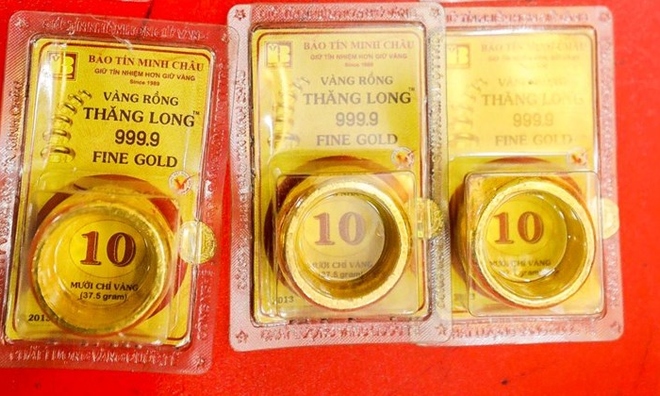 Vàng nhẫn đảo chiều tăng giá