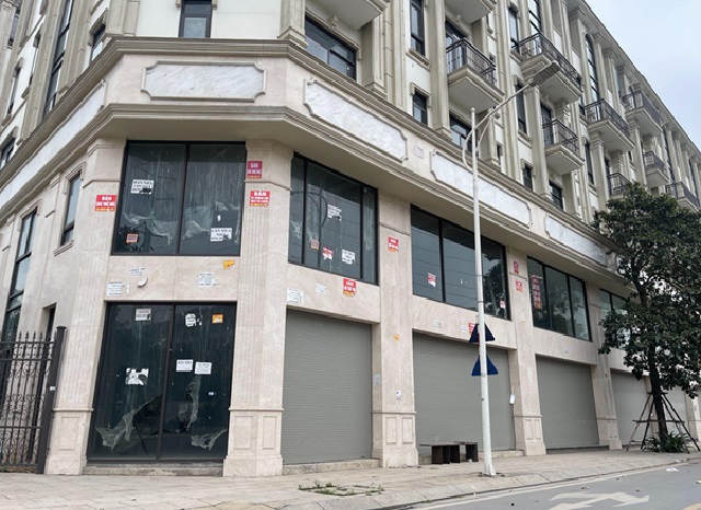 Shophouse tiền tỷ bỏ không, nhà đầu tư loay hoay thoát hàng