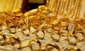 Vàng miếng và vàng nhẫn giảm tới 400.000 đồng/lượng