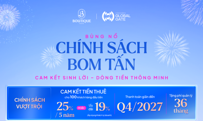 BĐS thương mại thấp tầng Boutique Gate: “Cơn địa chấn mới” kế cận Trung tâm Triển lãm Việt Nam sắp khánh thành