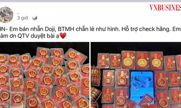 Vàng ‘chợ mạng’: Cẩn thận mua một chỉ, mất cả niềm tin
