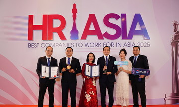 NCB lần thứ 3 được HR Asia Awards vinh danh “Nơi làm việc tốt nhất Châu Á”