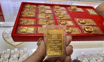 Giá vàng trong nước quay đầu giảm 200.000 đồng/lượng