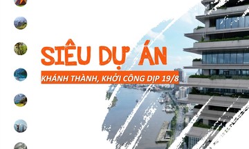 Nhìn lại những &#039;siêu dự án&#039; khởi công, khánh thành trong ngày 19/8