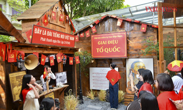 Không gian cà phê đặc biệt kỷ niệm 80 năm Ngày thành lập nước