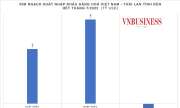 Nhập siêu hàng hóa từ Thái Lan tăng thêm gần 500 triệu USD trong 7 tháng