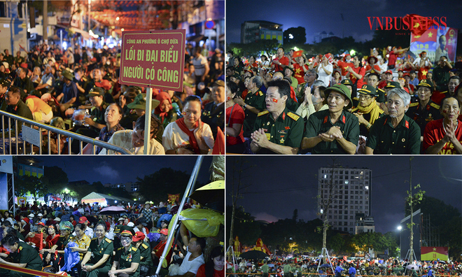 <p class="Normal">
Những người có công, người cao tuổi <span>đều được ưu tiên có vị trí xem diễu binh, diễu hành thuận lợi nhất.</span></p>