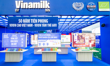 Vinamilk tạo điểm nhấn tại triển lãm thành tựu đất nước 80 năm