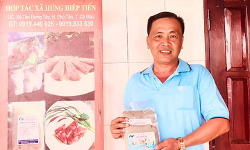 Đưa sản vật dân dã thành sản phẩm OCOP, HTX ở Cà Mau giúp người dân đẩy lùi cái nghèo