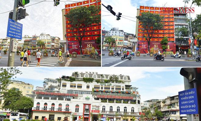 <p class="Normal">
Hệ thống đèn tín hiệu lắp đặt riêng tại khu vực này, cho phép người đi bộ có thể ấn nút điều khiển đèn khi muốn qua đường.</p>