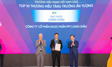 Top 10 “Thương hiệu Mạnh - Tăng trưởng ấn tượng”: Long Châu khẳng định cam kết chăm sóc sức khỏe người Việt