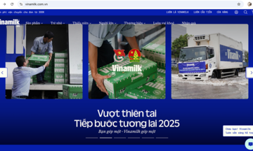 Vinamilk và hành trình sẻ chia với người dân hậu thiên tai